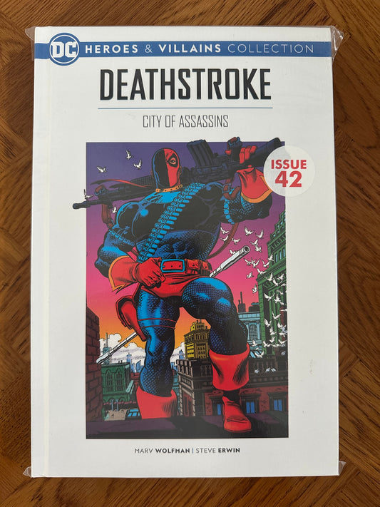 DC HEROES AND VILLAINS COLLECTION ISSUE 42 (94) DEATHSTROKE CITY OF ASSASSINS